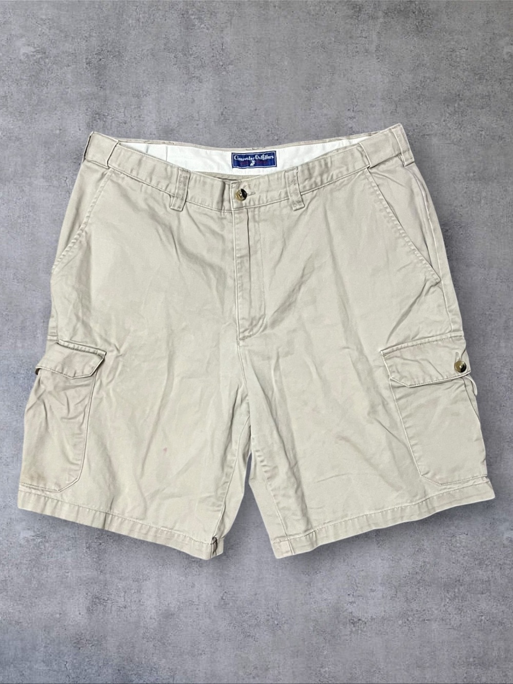 Vintage 90s / 2000s y2k Clearwater Outfitters Cargo 100% Cotton Sz 34 Shorts